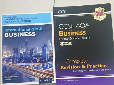 International GCSE Business and AQA Business Revision Books