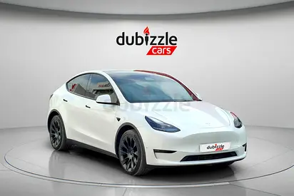 AED 1596/month | 2022 Tesla Model Y Long Range | GCC Specs | Ref#405156