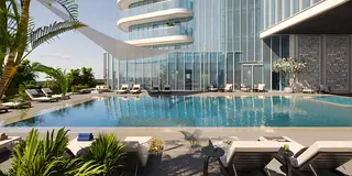"Your gateway to a dream life on Al Mamzar Beach: a 3-bedroom apartment in Joud Tower, an irres