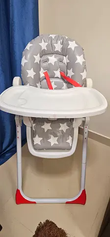 Comfortable baby High Chair less used