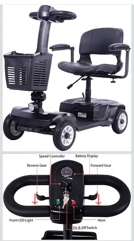 Electric Mobility Scooter for Convenient Travel