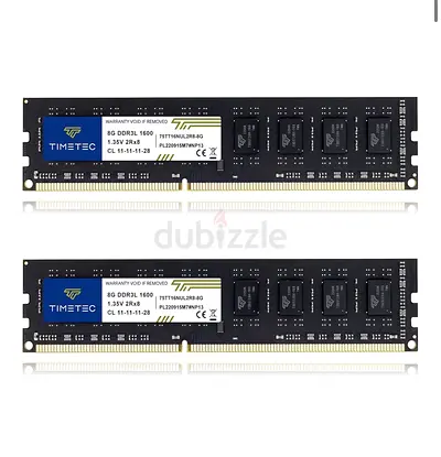 DDR3 16GB RAM (2x8) 3000mhz