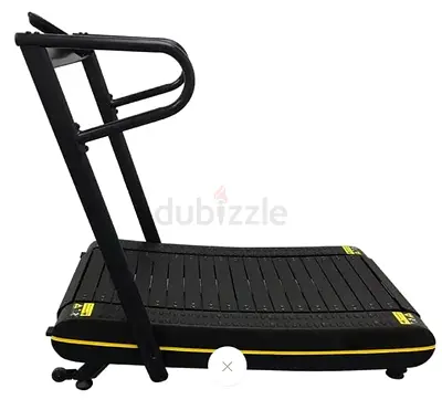 Curved Manual Treadmill - Natural Running Experience, Ideal for HIIT