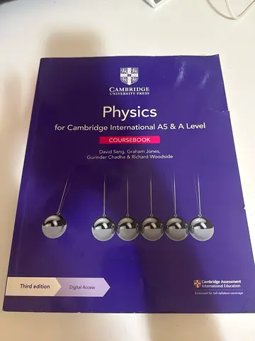 Cambridge physics As  A level course book