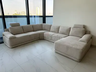Home centre U-shaped Luxury sofa six seater