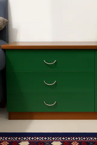 2 Bedside Tables Good Condition - both 200 DHS ONLY