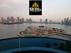 AC FREE SEA VIEW _ LUXURIOUS 3 BHK IN 160K IN 4 CHQS _ 2 MASTER ROOM _ 2 BALCONY _ PARKING FREE _ GY