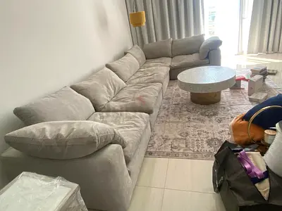 Pan Emirates pianca feather filled sofa