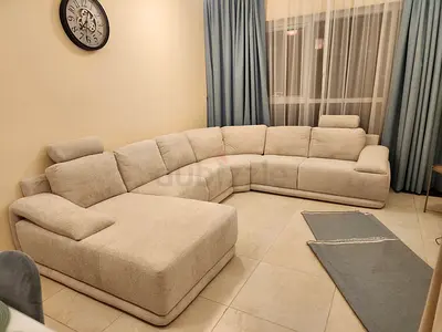 Selling home center U-shape Luxury sofa 6-seater