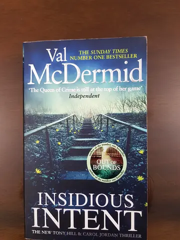 Book Insidious Intent By Val Mcdermid