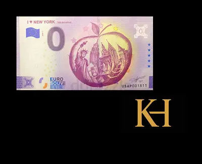 ZERO EURO Banknote from New York