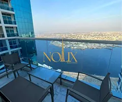 Full Sea View 2BR Apartment | Oasis Tower 1 Ajman | Prime Location