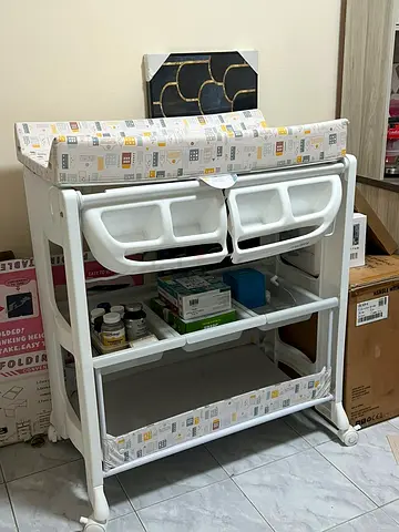 Chic and Functional Baby Dresser with Changing Table