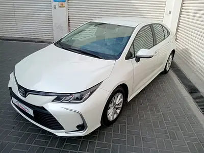 Toyota corolla 2.0 mid 2021 gcc accident free single owner
