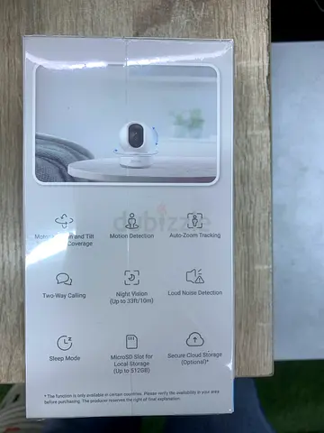 Smart Home Security Camera with Two-Way Audio