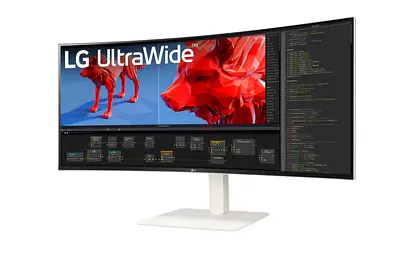 38WR85QC-W 2023 LG 38 inch UltraWide™ QHD+ Curved Monitor
