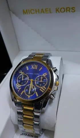 MK Beautiful Blue Dial Watch