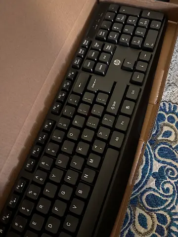 Wireless mouse and keyboard