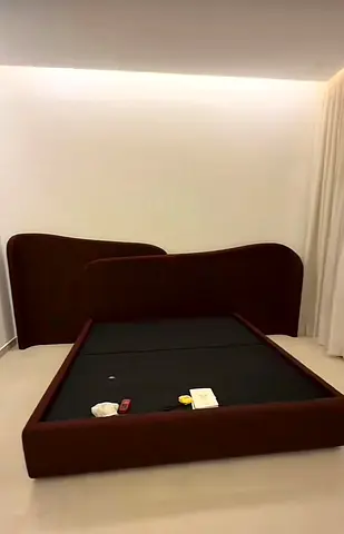 Elegant and Modern King-Sized Bed Frame