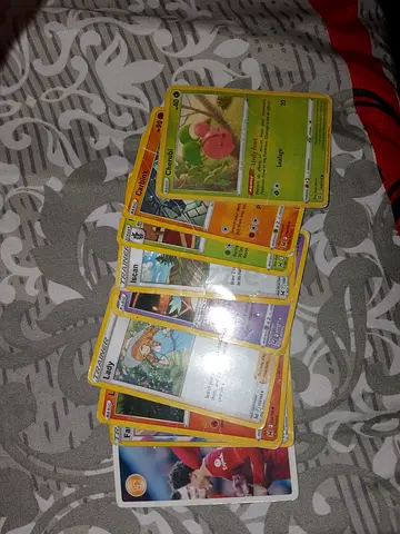 Collection of Pokémon Trading Cards not very good cards