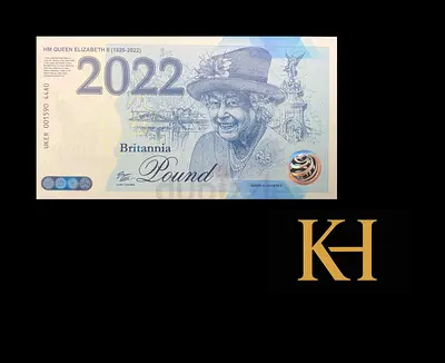 FANTASY NOTE 2022 Britannia Pound Banknote