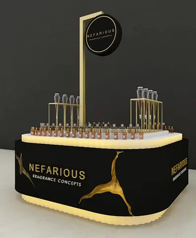 Luxury Kiosks – Perfume, Beauty, Jewelry Retail Concepts and complete office setups