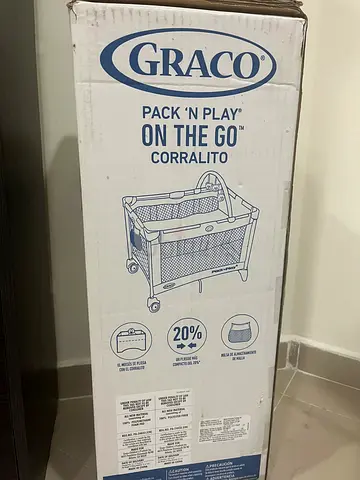 graco Baby Playpen with Hanging Toys