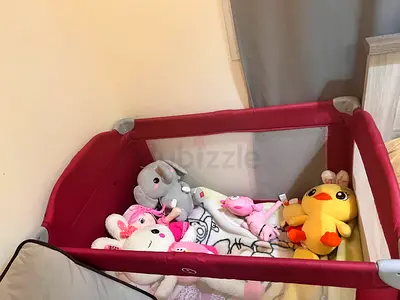 Cozy Playpen with Plush Toys for Sale