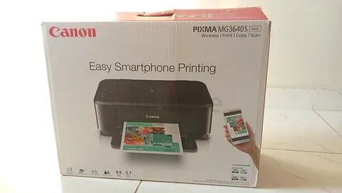 Canon PIXMA MG3640S - Wireless All-in-One Printer for Easy Smartphone Printing