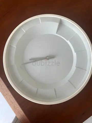 Minimalist White Clock for Stylish Decor
