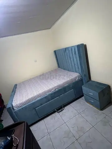 Elegant Mint Green Bed Frame For sale