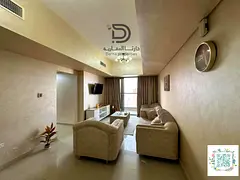One-bedroom apartment for sale in Al Nuaimiya One Tower with a modern design and spacious layout. Fe
