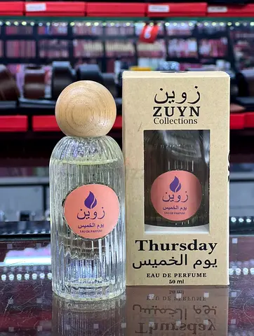 ZUYN Thursday Eau de Parfum 50ml - Fresh and Invigorating Fragrance