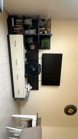 TV cabinet and book shelf