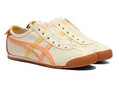 Onitsuka tiger off white yellow shoes