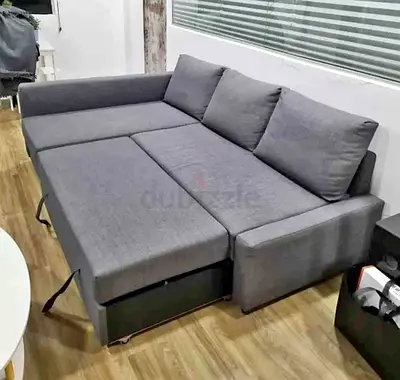 Comfortable and Versatile Grey Corner Sofa Bed