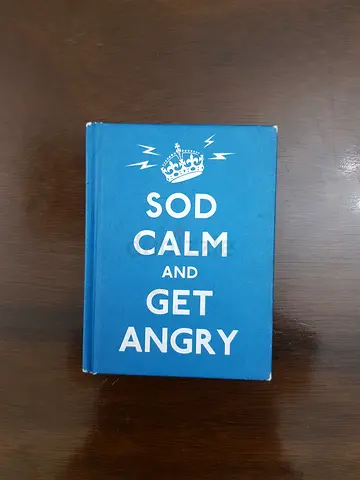 Book SOD Calm  Get Angry