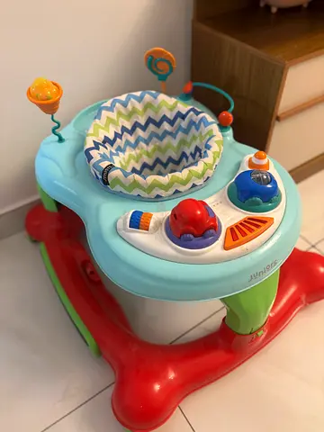 Colorful Baby Activity Walker with Toys