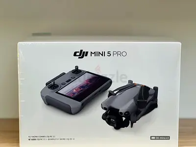 DJI MINI 5 PRO FLYMORE COMBO RC2 (36 min x 3 ) 3 Batteries Drone