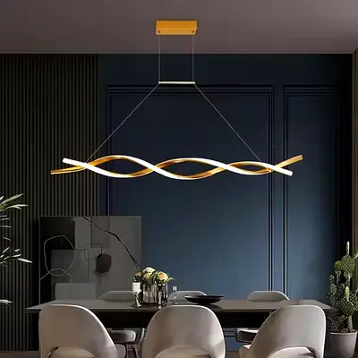 Luxury Wave LED Pendant Light