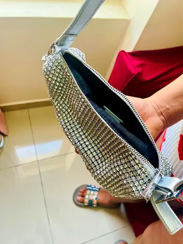 Chic Silver Clutch Bag for Sale