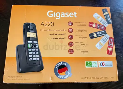 Gigast A220 Cordless Landline Phone - New in Box