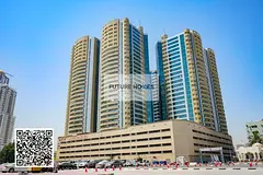 Stadium View 2 BHK Apartment for rent in Horizon Tower Ajman