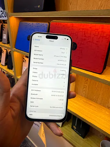 Apple iPhone 17 Pro Max - Sleek and Powerful - Master Copy