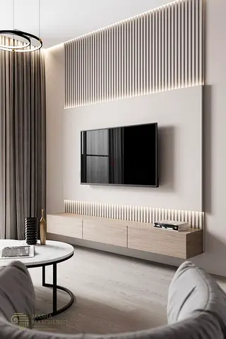 Modern Entertainment Center with Stylish Design