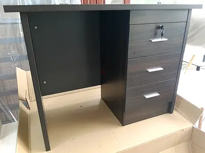 Modern Wooden Study Table with Drawers