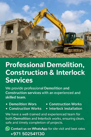 Interlock, Demolition  Construction Services | Sub Contractor Available