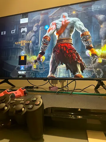 سوني 3 معدل HEN يشغل ألعاب سوني 3 و2 و1 معه يد وحدة (نضيف) جميع الأسلاك كاملة نظيف وشغال بدون مشاكل