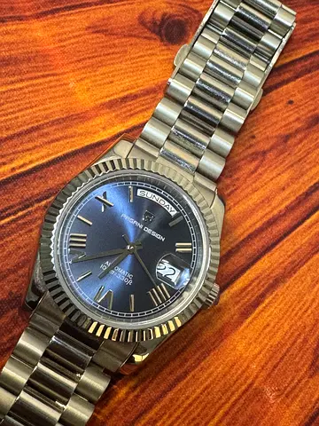 Automatic Watch Pagani Design PD-1783 Day-Date Blue Dial - Like NEW!