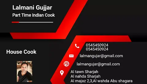 Male Indian cook available all Indian foods cooking